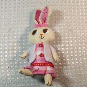Target Bunny Plush with Pink and White Outfit